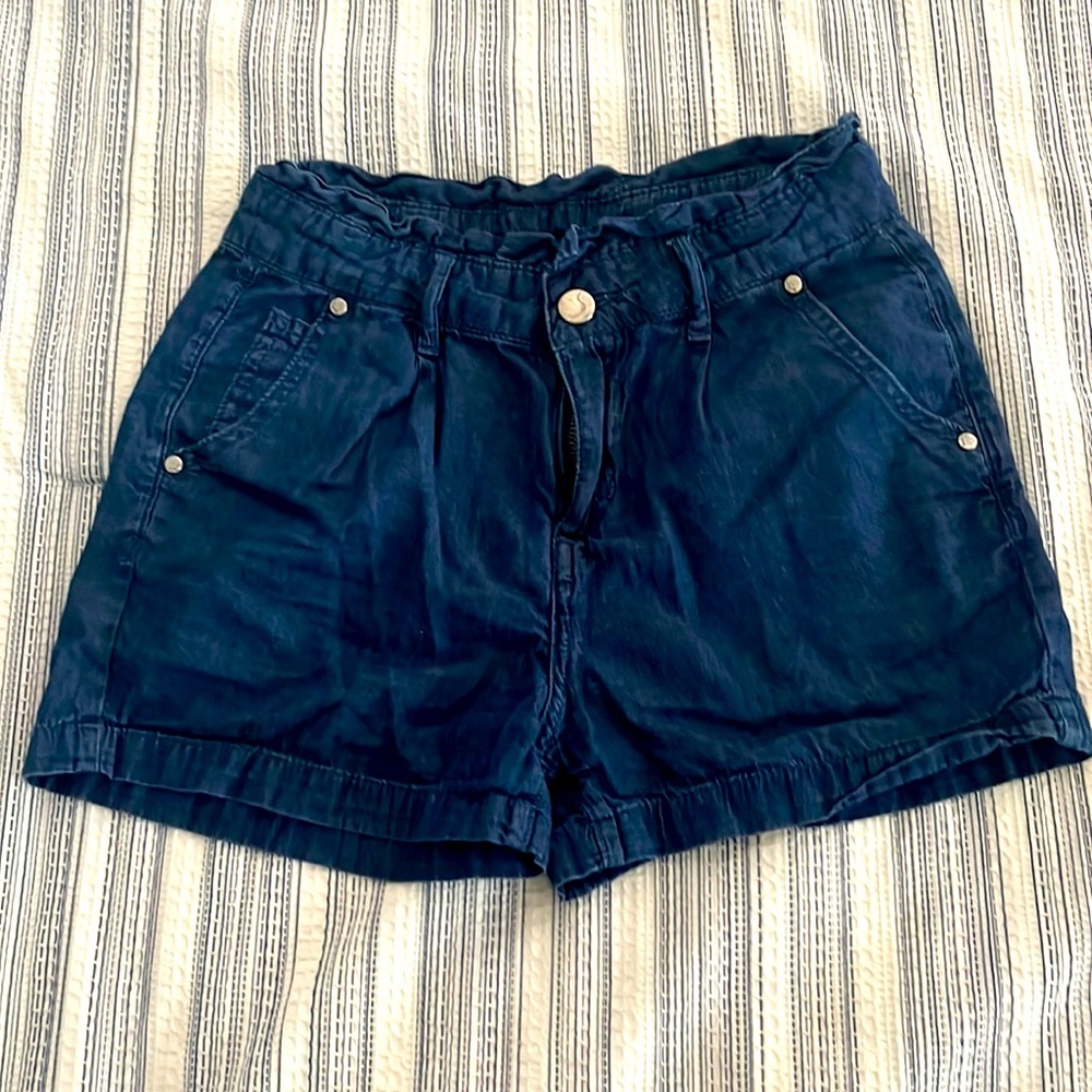 Joe’s Jeans Girl Paperbag Light Denim Shorts Size 8